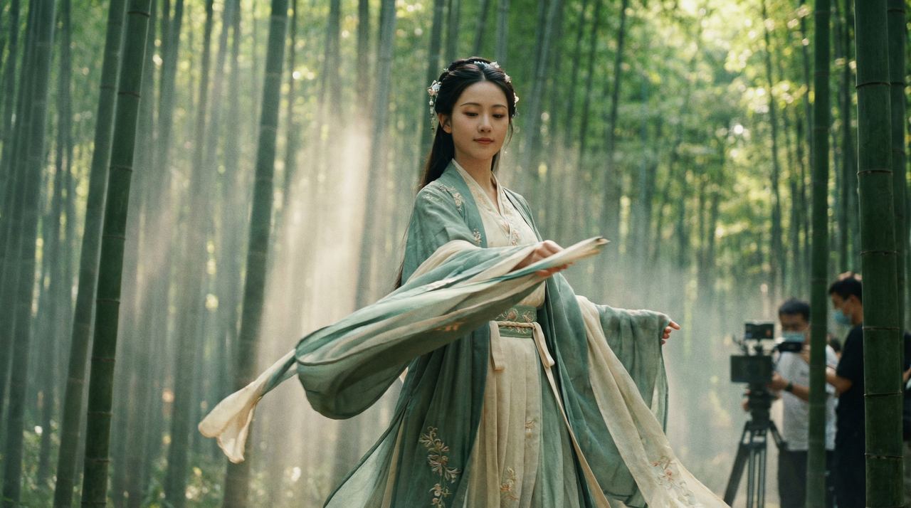 母狗古风汉服舞蹈视频